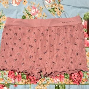 Laura Ashley Dusty Pink Floral Patterned Shorts panties